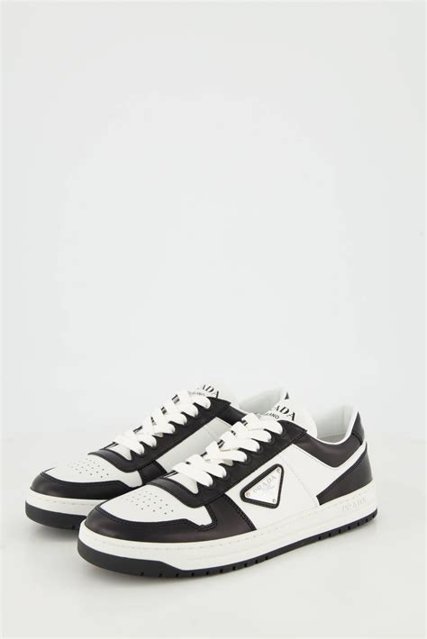 prada sneaker weiß damen|prada downtown sneakers women's.